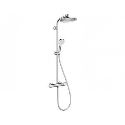 Душевая система наружного монтажа Hansgrohe Crometta S 240 Showerpipe Ecosmart 27268000
